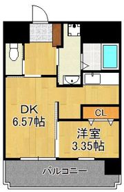 フェリシエ馬借の間取り画像