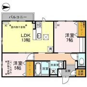 Ciel'dage(ｼｴﾙﾃﾞｲｼﾞ)の間取り画像