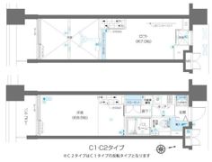 ZOOM麻布十番の間取り画像