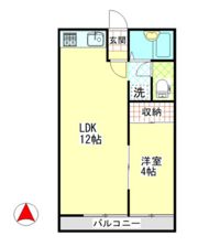 サニーコート中庄の間取り画像
