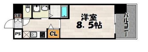 ウインステージ平尾の間取り画像