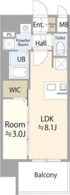 エスリード葵 広小路通の間取り画像