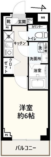 AZEST柴又の間取り画像