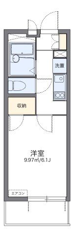 レオパレスルーブルⅡの間取り画像
