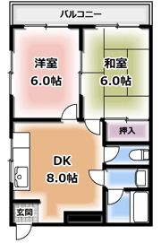 プチメゾン萱島Ⅴの間取り画像