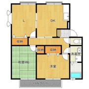サンビレッジIWAI B棟の間取り画像