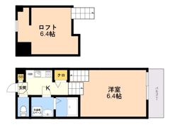 Acero箱崎の間取り画像