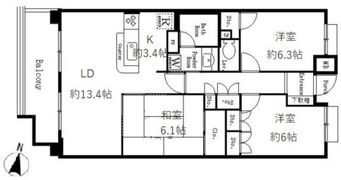 UURコート志木の間取り画像