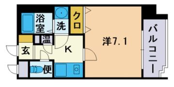 プログレッソ住吉の間取り画像