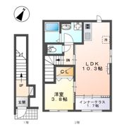 宮前区有馬8丁目新築アパート（仮の間取り画像