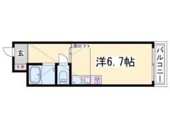 チョコハウス北野の間取り画像