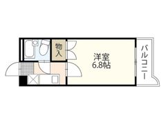 カナンハイツB棟の間取り画像
