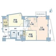 Brillia自由が丘の間取り画像