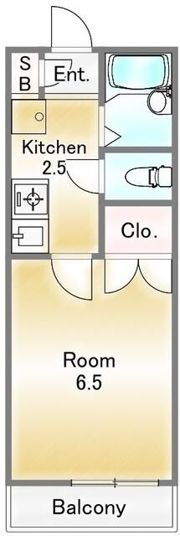EXIVE西荻の間取り画像
