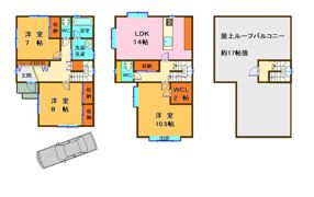 境之谷貸家（38－1ー11）の間取り画像