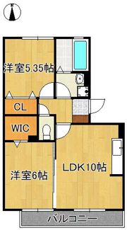 ノートル アージュ ブランの間取り画像