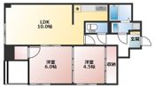 ベルトピア富山 Ⅰの間取り画像