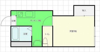 アピアコート谷万成の間取り画像