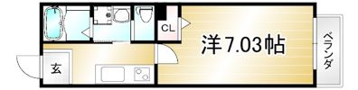 メサヴェルデ今出川の間取り画像