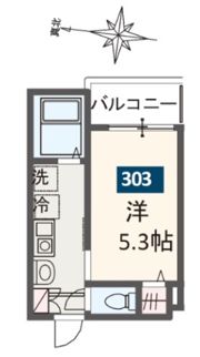 MELDIA南行徳の間取り画像