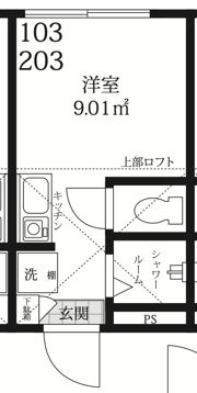 PREMIER笹塚の間取り画像