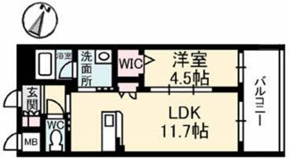 リアルエステート東原タワーの間取り画像