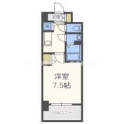 ディームス江坂の間取り画像