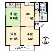 ファミールひらのやの間取り画像