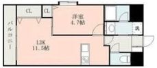 ガーデンスクエア桜町の間取り画像