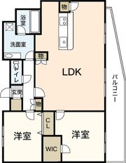 シティトリエ京橋の間取り画像