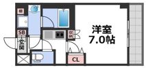 ファビラスコート巽東の間取り画像