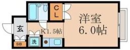 岡本マンションの間取り画像