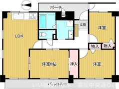 サーパス城南の間取り画像