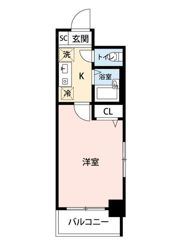 マイナビSTAYミライエ浦安北栄Ⅱ（レジディア浦安Ⅱ）の間取り画像