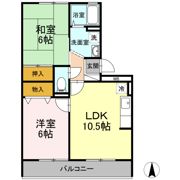 ロック21の間取り画像
