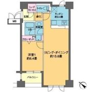 カスタリア茅場町の間取り画像