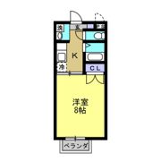クレセントKの間取り画像