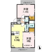 アメニティーⅡの間取り画像