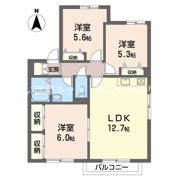 ラ・カーナ L棟の間取り画像