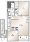 AFC RESIDENCE 和田町の間取り画像