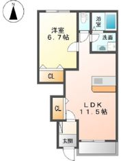 ブラウンハウスの間取り画像