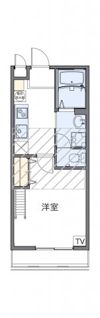 レオパレス柴原LA1の間取り画像