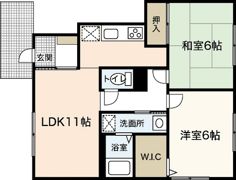 AMENITY K・D Aの間取り画像
