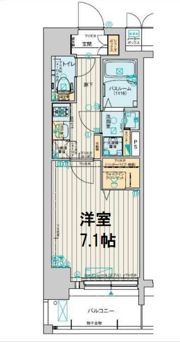 レオンコンフォート天神橋の間取り画像