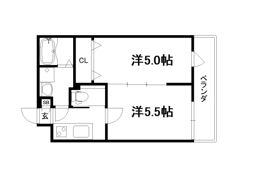 ベレーザ西陣Ⅱの間取り画像