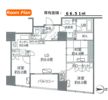 カスタリアタワー品川シーサイドの間取り画像