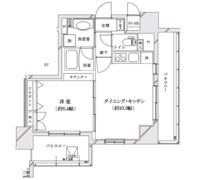 ライジングプレイス浅草弐番館の間取り画像
