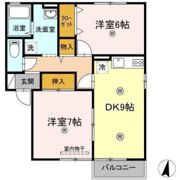 リバーパーク B棟の間取り画像