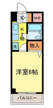 サンモリッツ川崎の間取り画像