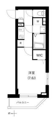 クレヴァンス神楽坂の間取り画像